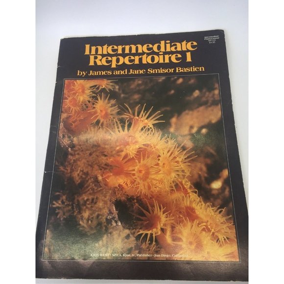 Intermediate Repertoire Level 1 Piano Course by James & Jane Bastien WP105 1982 - Picture 2 of 6